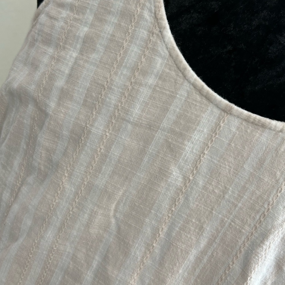 Anthropologie Cloth & Stone Tie-Back Tunic Dress | Size Medium - Picture 5 of 9